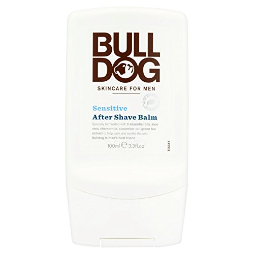 Baume après rasage Bulldog homme Sensitive lot de 4 flacons de 100 ml