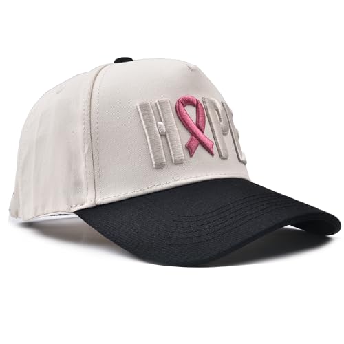 Gorra ajustable rosa bordada con lazo rosa para mujeres miniatura 6