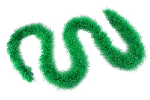Fukang Feather Marabou Feather Boas Soft Feather Boa (Kelly Green)