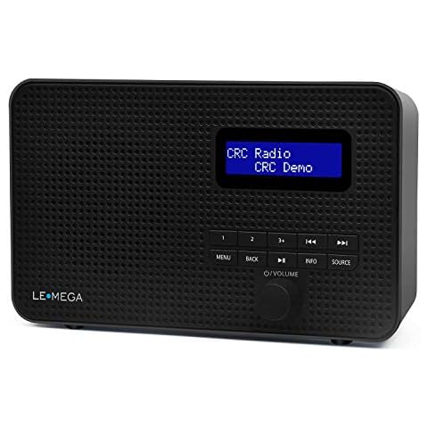 LEMEGA DR1 Portable DAB Radio with Alarms Cover