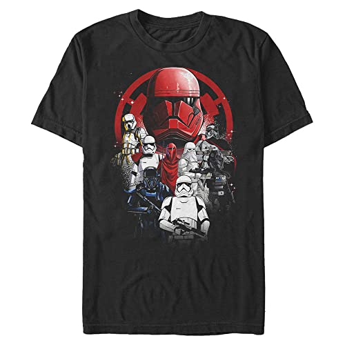 T-shirt Star Wars Troops homme pour remplacer les hauts graphiques qui se déforment