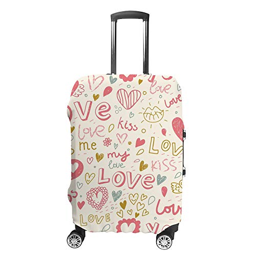 Housse de bagage avec planche à dessin en tissu haute densité pour valise cabine élégante