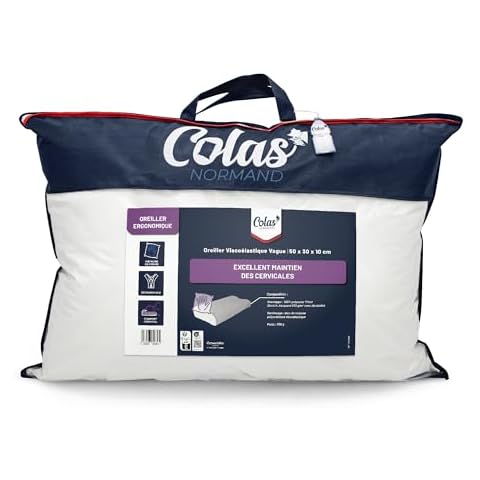 COLAS NORMAND Oreiller Ergonomique Vague Cover