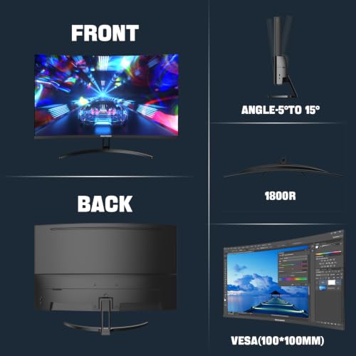 Image of 32 inch 240Hz Curved Gaming Monitor - 1800R VA Panel