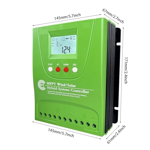 Inversor solar MPPT para cabañas aisladas con baterías de 24V y suministro estable 7