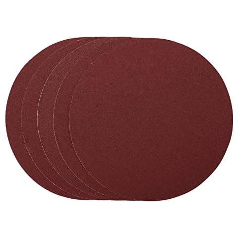 Discos de lijado Draper 63753, 305mm, grano 80, PSA (paquete de 5) Cover