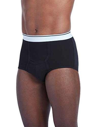 Jockey Men's Underwear Pouch Brief - 3 Pack, Black, XL3