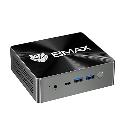 Migliori mini PC Desktop BMAX Mini PC B8Pro Processore Intel Core i7-1355U (10 Core / 12 Thread, fino a 5.0 GHz), 24 GB LPDDR5, 1 TB SSD NVMe, Bluetooth 5.2, Wi-Fi 6, Triplo Display 4K@60Hz, 4 Porte USB, 1 Porta Type-C