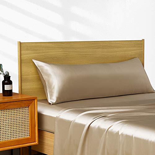 Candoury Satin Body Pillow Cover, 20x54 inches Silk Satin Body Pillow Pillowcase for Adults, Soft Silky Body Pillow Case with Envelope Closure (20x54, Champagne) Candoury Satin Body Pillow Cover, 20x54 inches Silk Satin Body Pillow Pillowcase for Adults, Soft Silky Body Pillow Case with Envelope Closure (20x54, Champagne)
