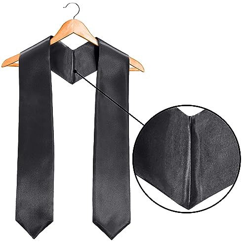 Image of Plain Graduation Stole Sash 60 Inch Unisex Adults Solid