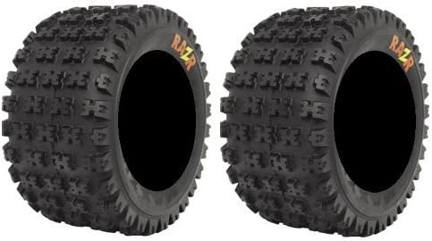 Pair of Maxxis Razr Rear ATV Tires 4ply 20x11-10 (2)