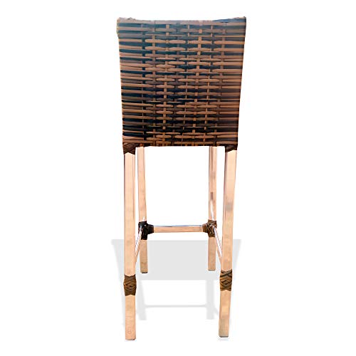 Banqueta Angra 75cm Cor Argila | Cadeira Banco Bar Balcão Bancada | Realize Decor
