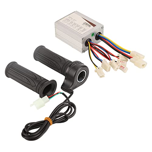 Versatilità: il controller e il set di manopola dell'acceleratore hanno una gamma di applicazioni ed è molto adatto per bici elettriche, tricicli elettrici e motociclette elettriche