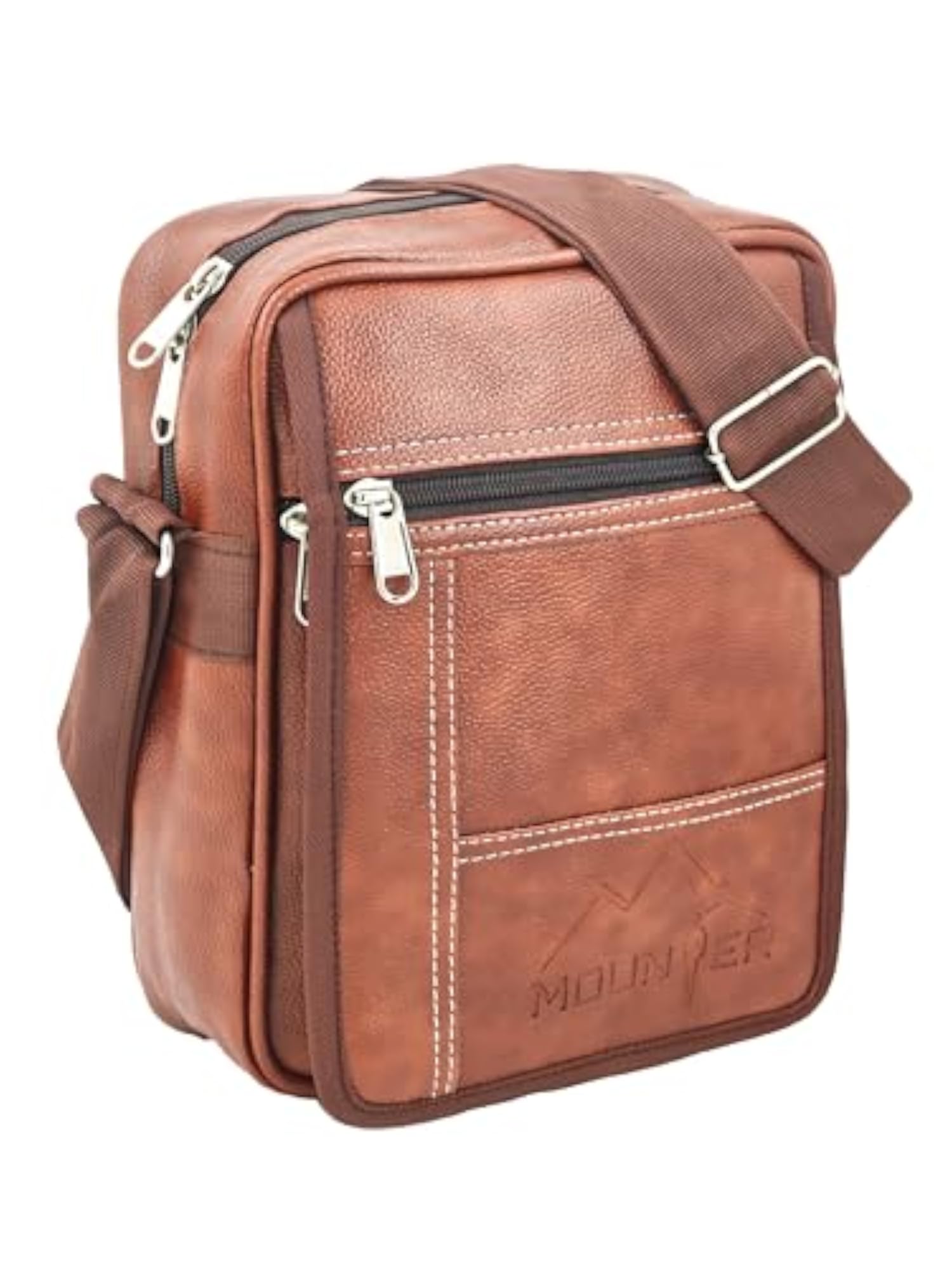 PU Leather Sling Bag for Men & Women