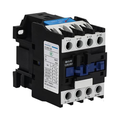 Contacteur ca CJX2-3210 bobine 220V inverseur tetrapolaire pour armoire electrique industrielle