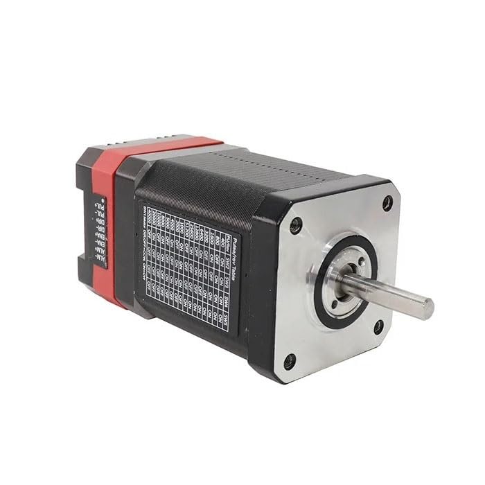 GTPBAO sterownik sterownika 1 szt. 1,8 stopnia 42 x 42 x 60 mm silnik krokowy 2A 0,72 Nm 42 mm kołnierz zintegrowany silnik krokowy Nema 17 zamknięta pętla silnik krokowy maszyna CNC