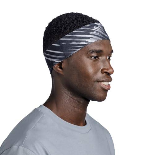 Buff CoolNet UV Slim Bandeau Graphite idéal pour le running et trail