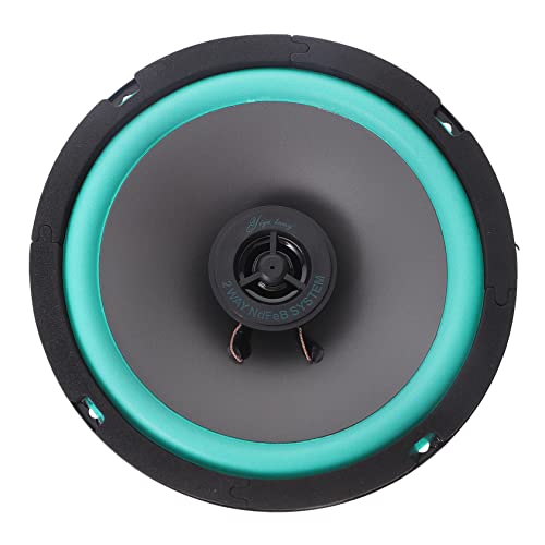 Ciieeo Altavoz De Audio para Coche De 6,5 Pulgadas 4 Ohm 160w, Altavoz De Rango Medio para Instalación Superficial, Optimización De Graves para Sistemas Estéreo De Automóvil