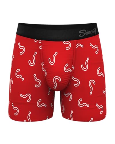 Shinesty Ball Hammock Boxer Brief - Pouch Underwear For Men - Flyless - XXX-Large, Black