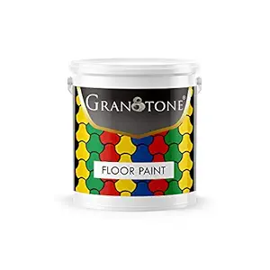 Floor Paint Polyurethane and Acrylic Polymer-based Concrete Sealer and Floor Paint Soft Sheen Finish Floor Coating Paints Anti-slip Thick & Durable Non-toxic 4 L Signal Red