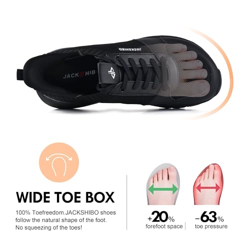 JACKSHIBO Slip in Women Hands Free Shoes Wide Toe Box Slip On Walking Athletic Tennis Sneakers Arch Support Plantar Fasciitis Orthopedic Width Shoes Cushion Thick Zero Drop Sole with Metatarsal Pad3