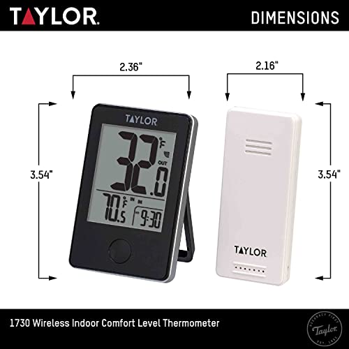 Taylor 1730 Wireless Digital Indoor Outdoor Thermometer thumb #2