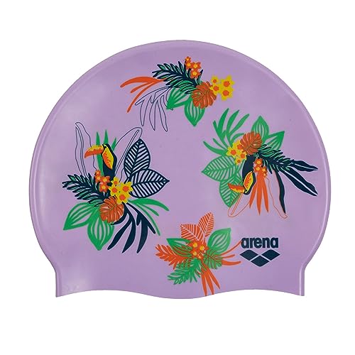 Image of Arena Classic Junior Silicone Unisex Swim Cap for Girls and Boys Comfortable Durable Kids' Pool Bathing Cap