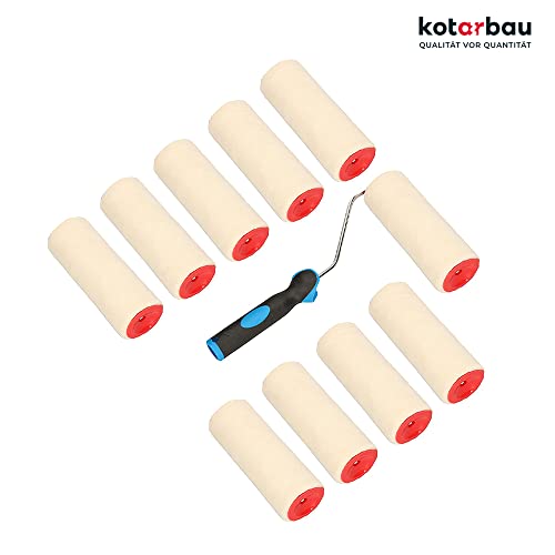 KOTARBAU Set di 10 rulli colorati in velour x mm
