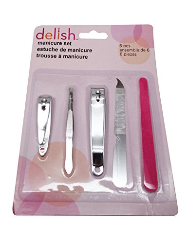 Delish Manicure Set, 1-Pack (6 Pieces)