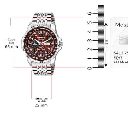 Image of from Espoir Ring Brown Tachymeter Ring Tachymeter Fresh New Styles Brown Dial Analog Watch, Water Resistant, Day and Date Display