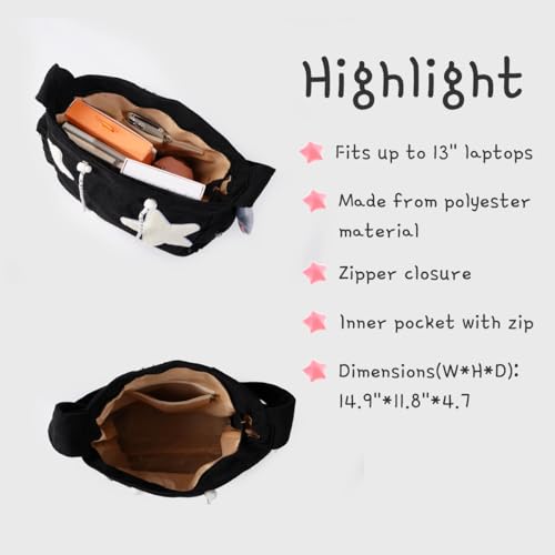 Bolso Tote Hobo para Mujer Capacidad Grande miniatura 5