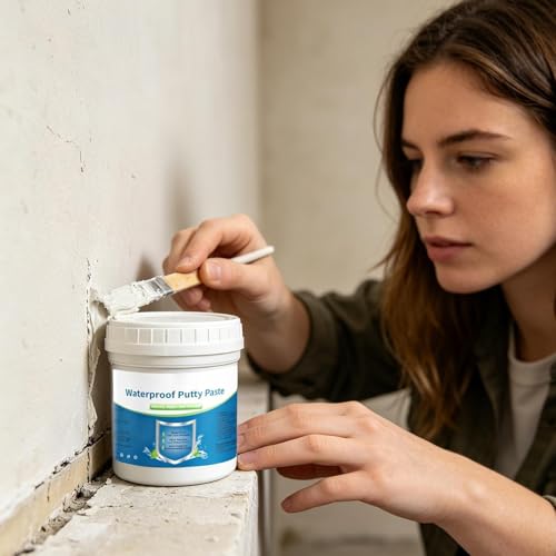Kit réparation plaques plâtre et mastic pour lissage de fissure murale et plafond - 3