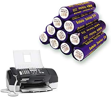 Thermal Fax Roll 210 x 30 x 12 cm, Pack of 12 Rolls