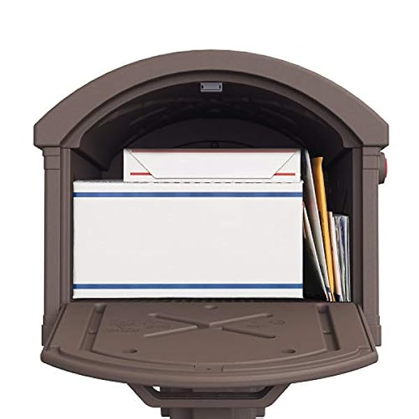 Gibraltar buzones GHC40M01 Grand Haven paquete decorativo buzón, color moca