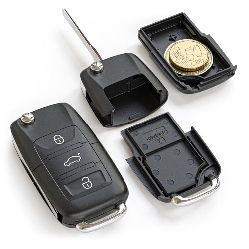 Coffre fort Discret pour Clés de Voiture avec Compartiment Secret – Cachette Secrète, et Coffre-fort Caché idéale pour les voyages, les festivals et la...