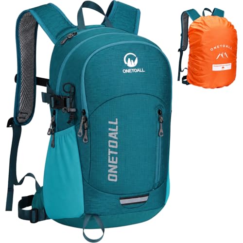ONETOALL Wanderrucksack Damen 20L, Diebstahlsicherer Tagesrucksack Damen, Wasserdichter Fahrrad Rucksack mit Rückenbelüftung zum Wandern… – Ansicht 1