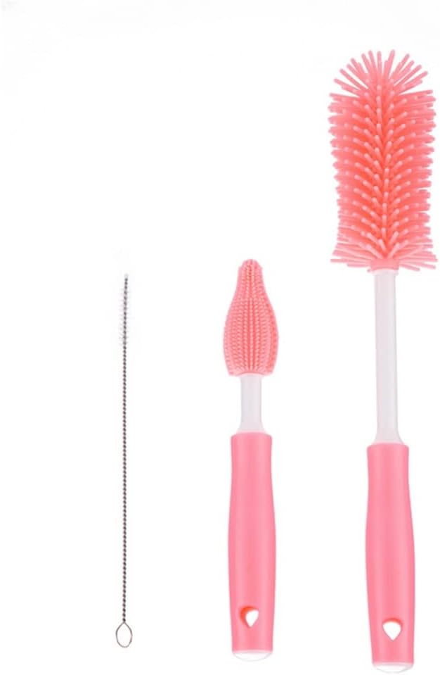 Silicone Brush 360 Degree Cleaning Brushes Set Handheld Soft Food Grade Watering