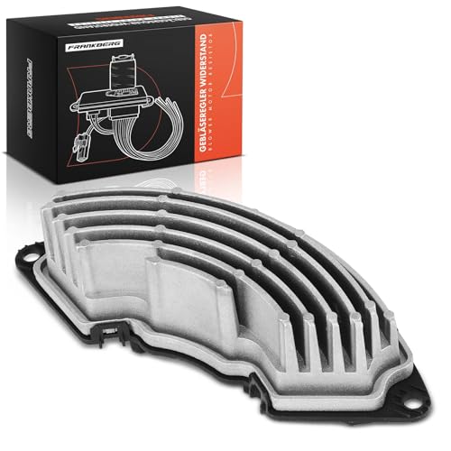 Frankberg Resistencia del Motor del ventilador del calentador Compatible con Berlingo B9 1.6L 2008-Hoy Berlingo Multispace C2 Picasso C4 Grand Picasso Grande Punto Partner Sustituir# 6441CE