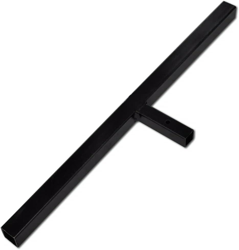 YAFF Heavy Duty Steel Ground Drill with Double Spiral Auger Bit, 3.94 Inch, Black