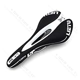 sillin lietu  YINHAO Lietu Open Road MTB Montaña Bike Asiento Hombres Mujeres Comfort Sillín de Bicicleta Ciclismo Racing Silla de Montar Piezas de Repuesto Negro Blanco (Color : Color10)