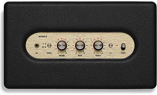 Amazon.com: Marshall Acton II Wireless Bluetooth Speaker - Black