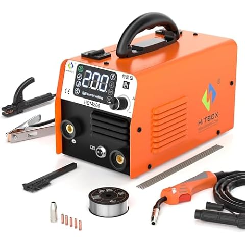 HITBOX HBM200 Mini MIG Welder 3-in-1 Cover