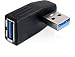 Produktbild Delock USB 3.0 male-female angled 90ø horizontal, 65341 (angled 90ø horizontal)
