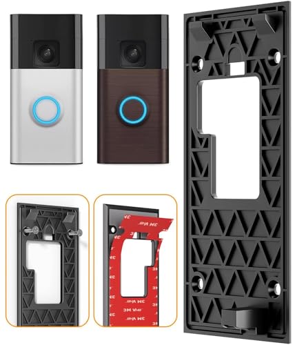 No-Drill Adhesive Mount for Ring Battery Doorbell (2024)