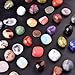 SigMntun Polished Multicolor Healing Crystal Stone Set – 24 Types of 0.6
