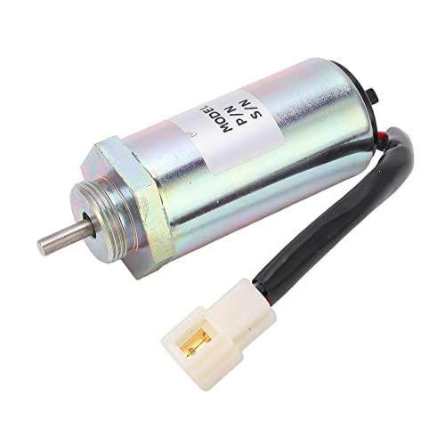Électrovanne d'arrêt 12V 897329-5680 en alliage d'aluminium et ABS pour SH55U
