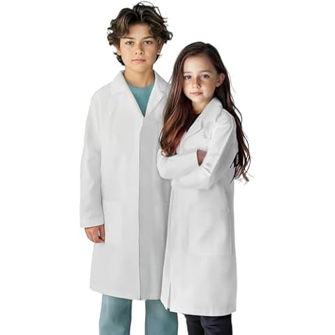 Duggy Dee Children's Lab Coat for Ages 6-14 Cover
