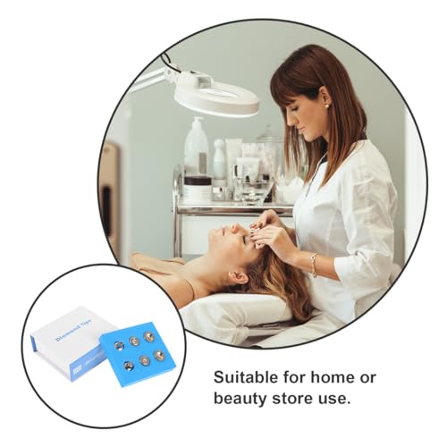 Tête de diamant micro-sculptée pour le visage réparatrice cutanée