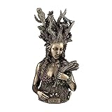 BY SIGRIS Figura Diosa Gaia Crudo de Resina 25 * 12 * 12cm Figura...