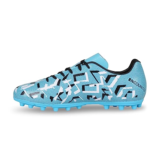 Image of Nivia Encounter Mg 2.0 Football Stud for Men, Synthetic Leather Upper, Lightweight Insole,High-Shear Strength TPU Outsole, Ideal for Hard & Grassy Surfaces